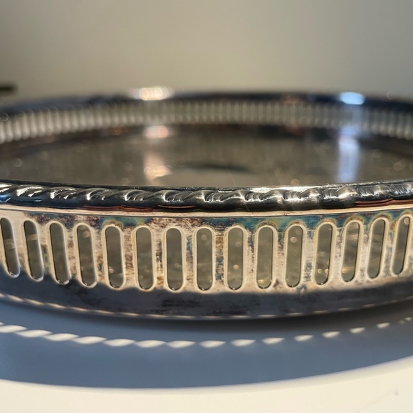 Vintage Viking Plate EP Brass Tray - Picture 2 of 7